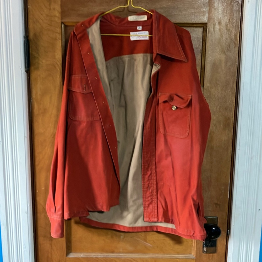 Red jacket by Carl Michaels